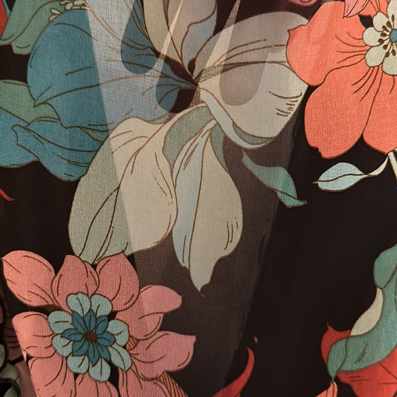 Zara floral midi dress - Picture 9 of 9